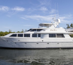 Beautiful Westport 112 Motor Yacht DOUBLE EAGLE spotted in Florida