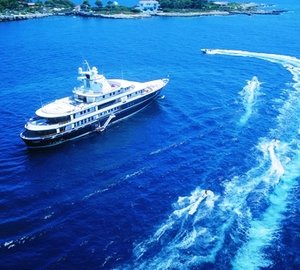 Take a Glimpse at Outstanding 133m Mega Yacht AL MIRQAB