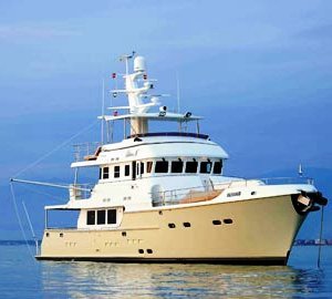 Beautiful Nordhavn 86 Charter Yacht VivieRae
