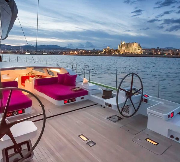 Video: 35m Claasen sailing yacht FIREFLY racing in Superyacht Cup Palma 2014