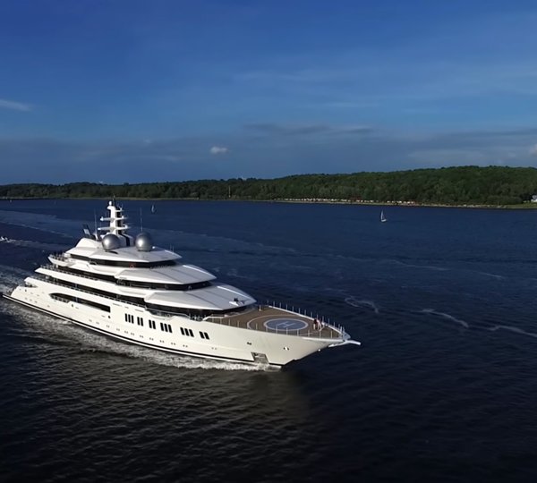 Lürssen Launches Yacht CRYSTAL a 124 metre Superyacht Project