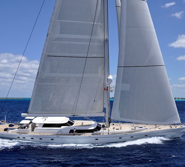 Royal Huisman sailing yacht METEOR First in Class and Second Overall at Newport Bucket Regatta 2014
