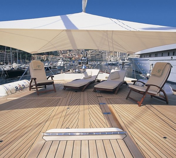 Videos from refit of 64m Perini Navi sailing yacht FELICITA WEST