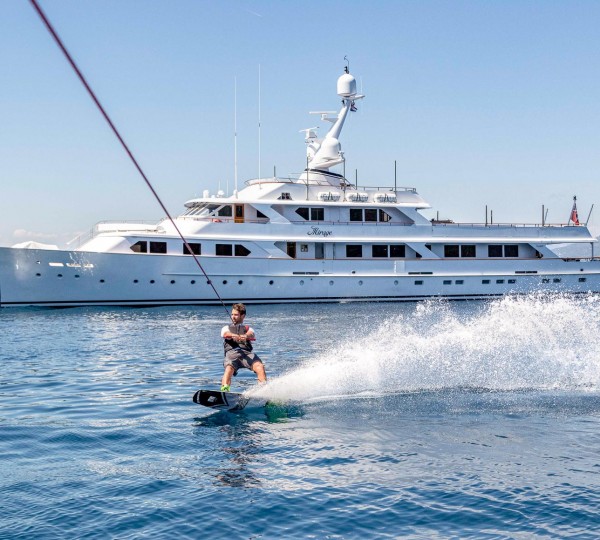 Newly refitted 172’ FEADSHIP Super Yacht GALLANT LADY spotted in Fort Lauderdale