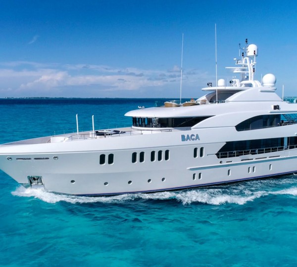 Motor yacht FORCE BLUE available to charter for the Venice Film Festival with secured berth