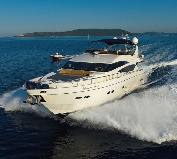 Video: Princess 35M motor yacht Hull #1 entering next phase of her construction