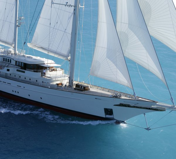 Video of Royal Huisman sailing yacht UNFURLED at St. Barths Bucket Regatta