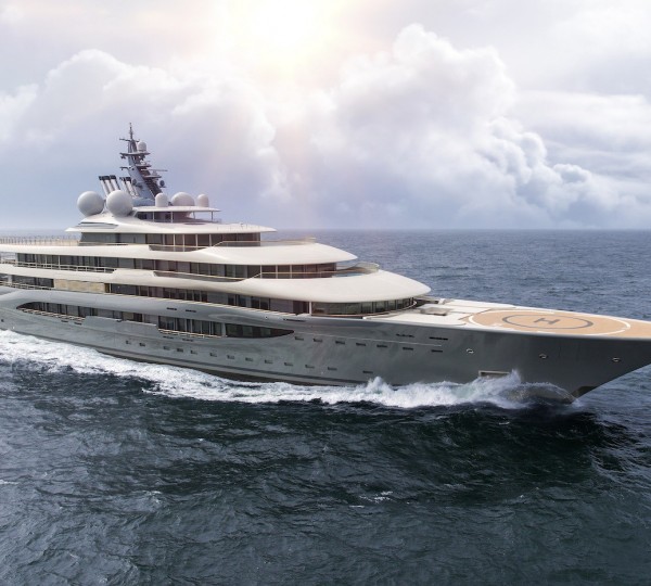 104m Mega Yacht QUANTUM BLUE Heads to Gibraltar