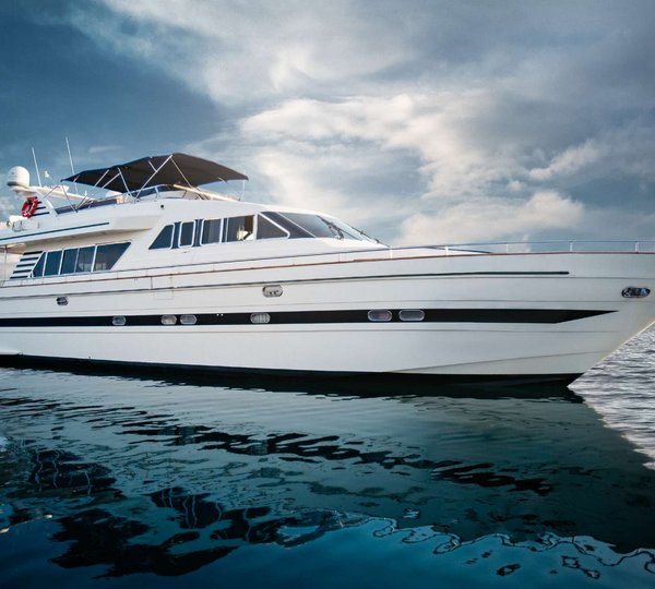 90m Classic Mega Yacht NERO New Year’s Charter Special in the Caribbean