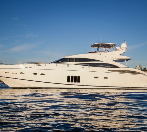 Beautiful and Elegant Princess 40M Charter Yacht SOLARIS in Monaco