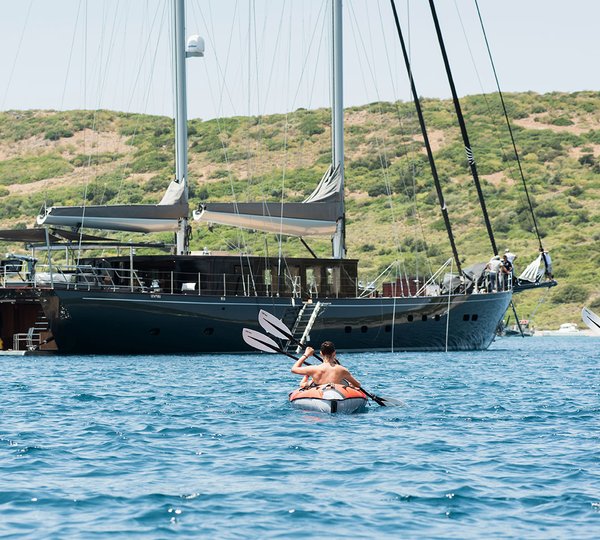 Modern-Classic 40m Sailing Yacht ROXSTAR by Oguz Marin