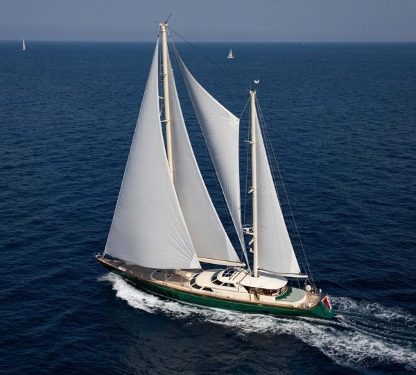 Sale of Iconic 38m Charter Yacht P2 by Perini Navi