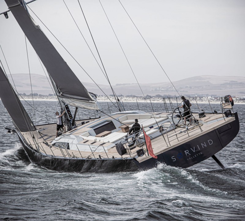 Luxury yacht SØRVIND