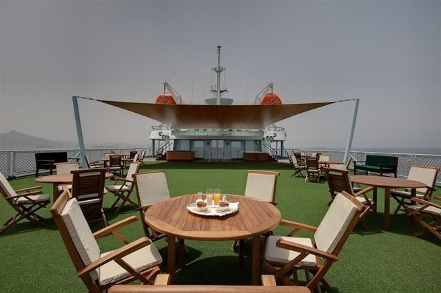 Sun Deck Aboard Yacht LOALOAT AL BEHAR