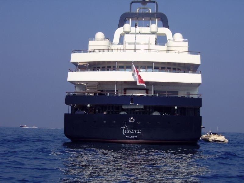 Aft On Yacht TURAMA
