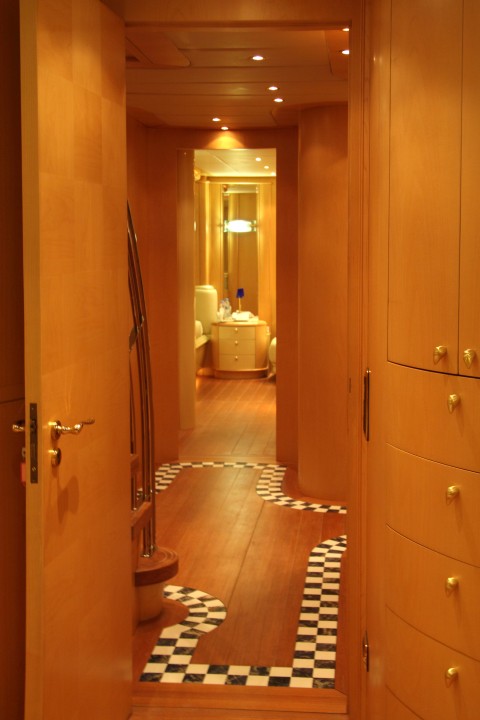 custom wood panelling details