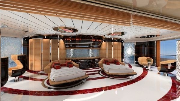 The 126m Yacht PRIVILEGE ONE