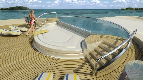 The 126m Yacht PRIVILEGE ONE