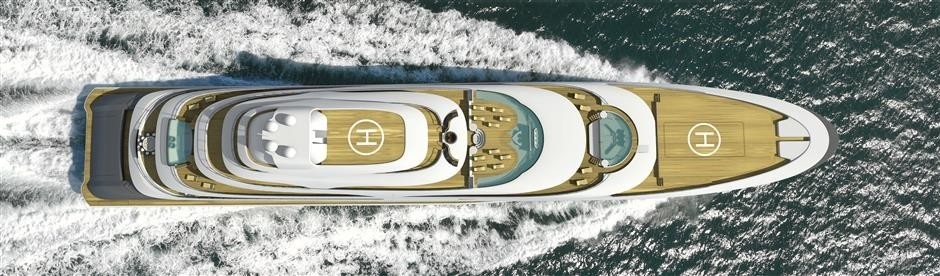 The 126m Yacht PRIVILEGE ONE