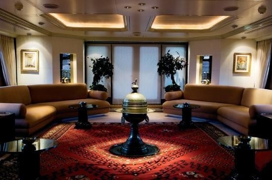 Saloon On Yacht SAVARONA