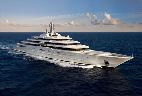 The 162m Yacht ECLIPSE