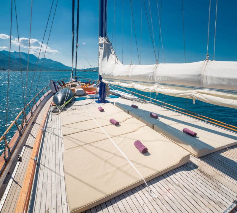 Deck Sunbathing