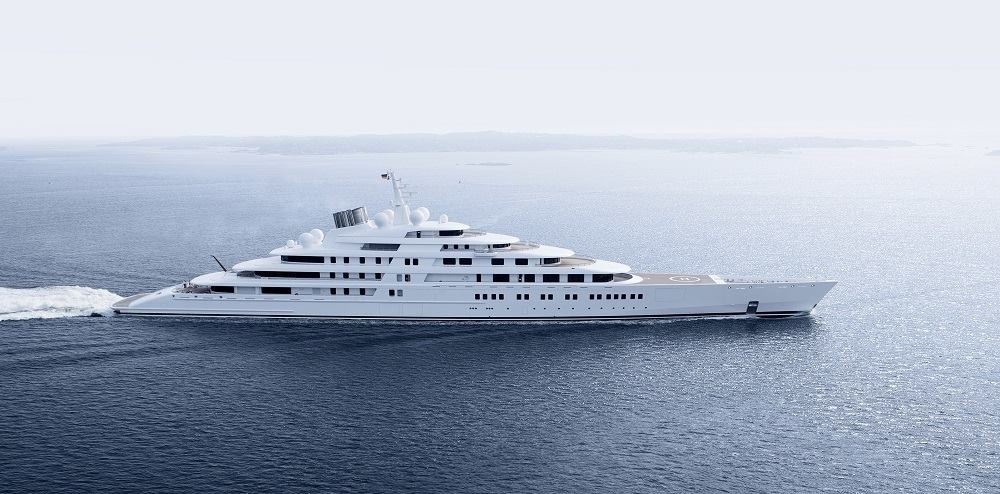 The 180m Yacht AZZAM