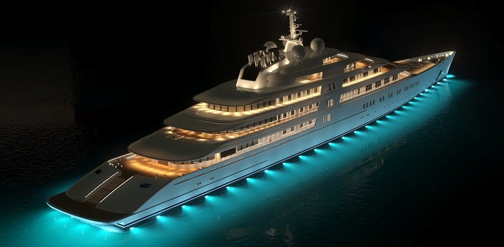 The 180m Yacht AZZAM