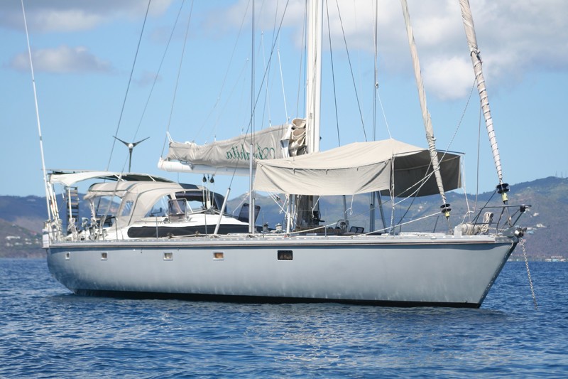 Before Refit On Yacht ANAHITA