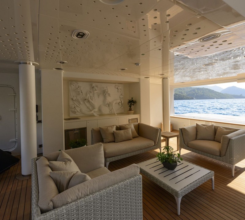 Lower Deck Lounge Alternative View