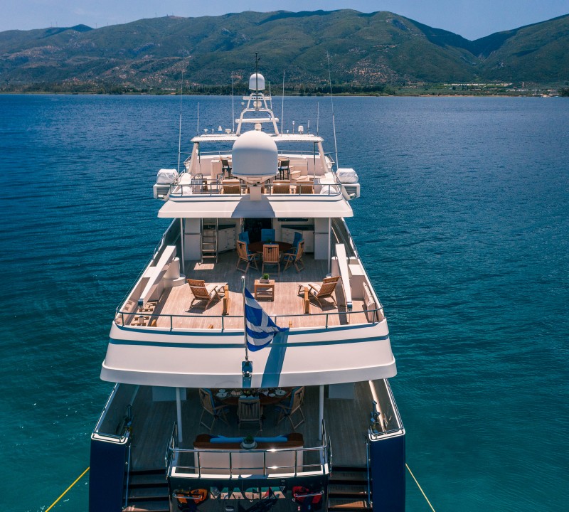 Aft view
