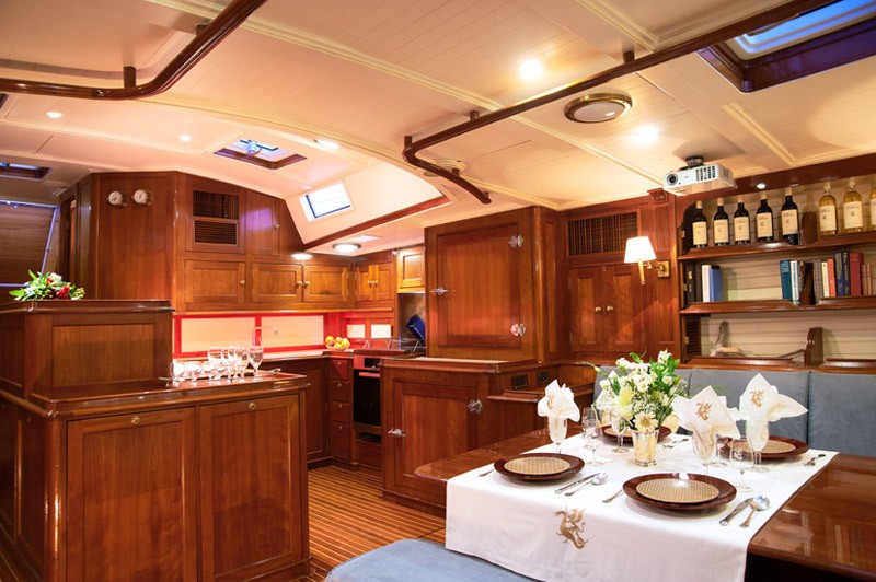 Inside On Yacht VOLTERRA