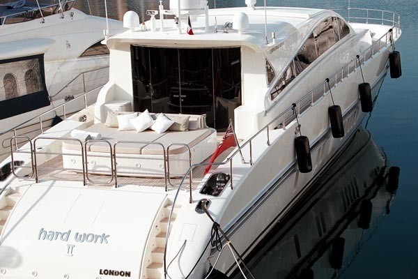 The 27m Yacht HARD WORK II
