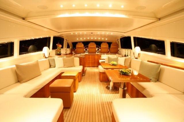 Inside On Yacht HARD WORK II