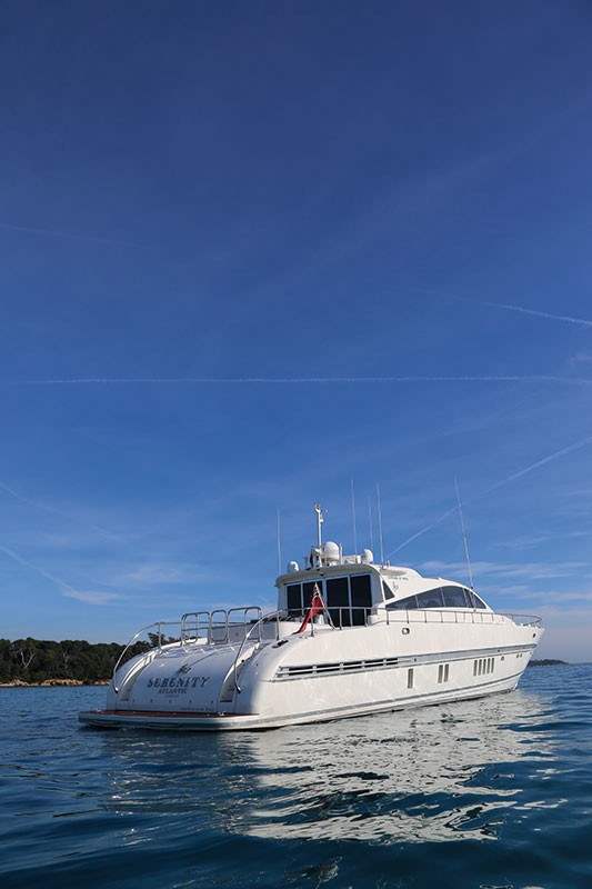 The 27m Yacht SERENITY ATLANTIC