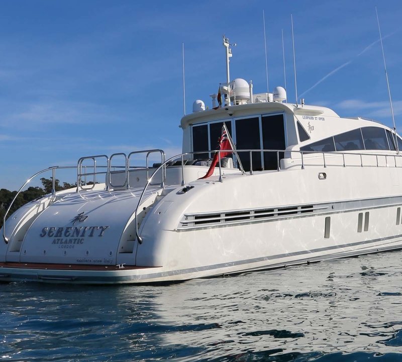 The 27m Yacht SERENITY ATLANTIC