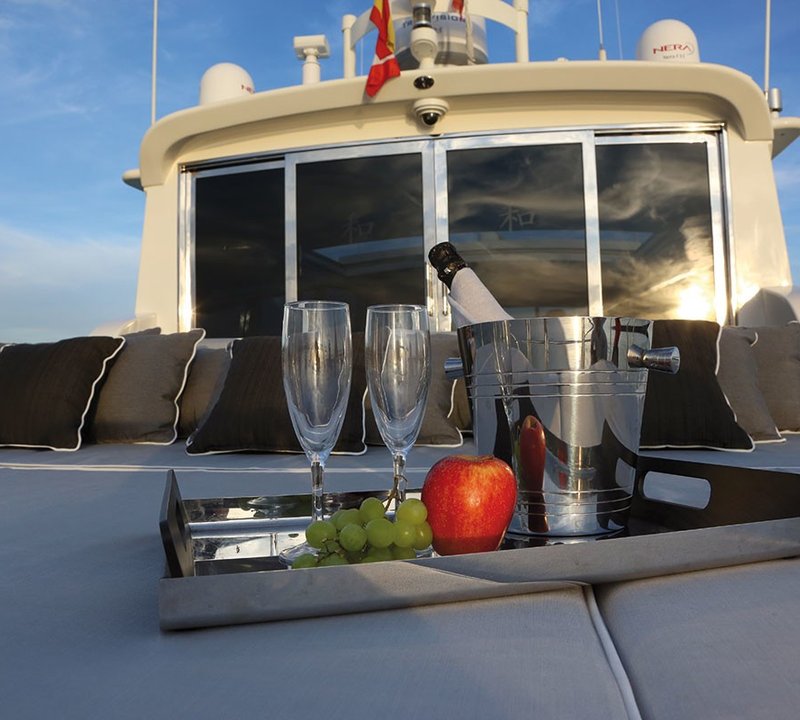 Life On Yacht SERENITY ATLANTIC
