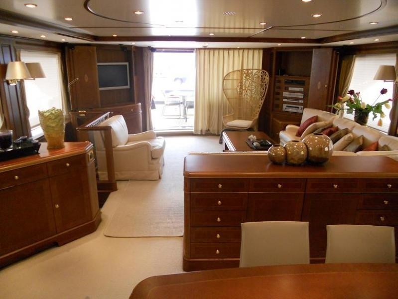 Inside Aboard Yacht ENIGMA