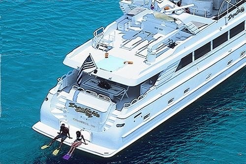 The 30m Yacht INSATIABLE