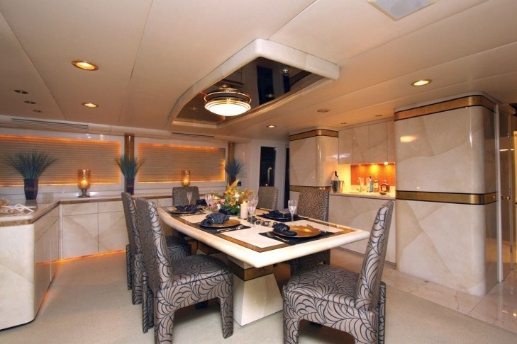 The 30m Yacht INSATIABLE