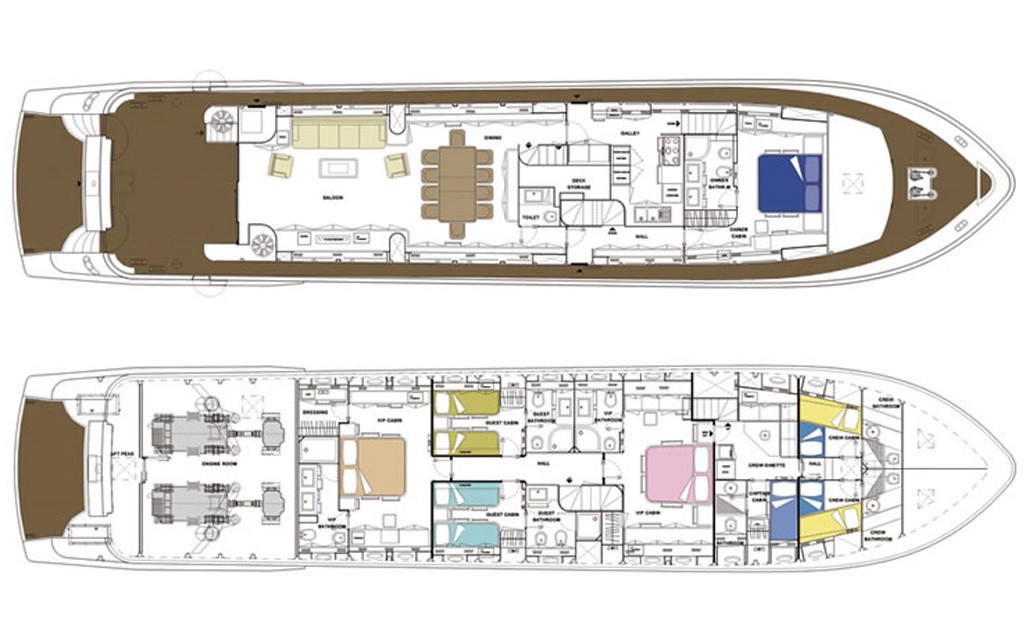 The 31m Yacht MAGIC DREAM