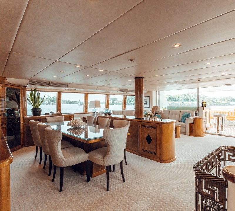 Formal dining and salon