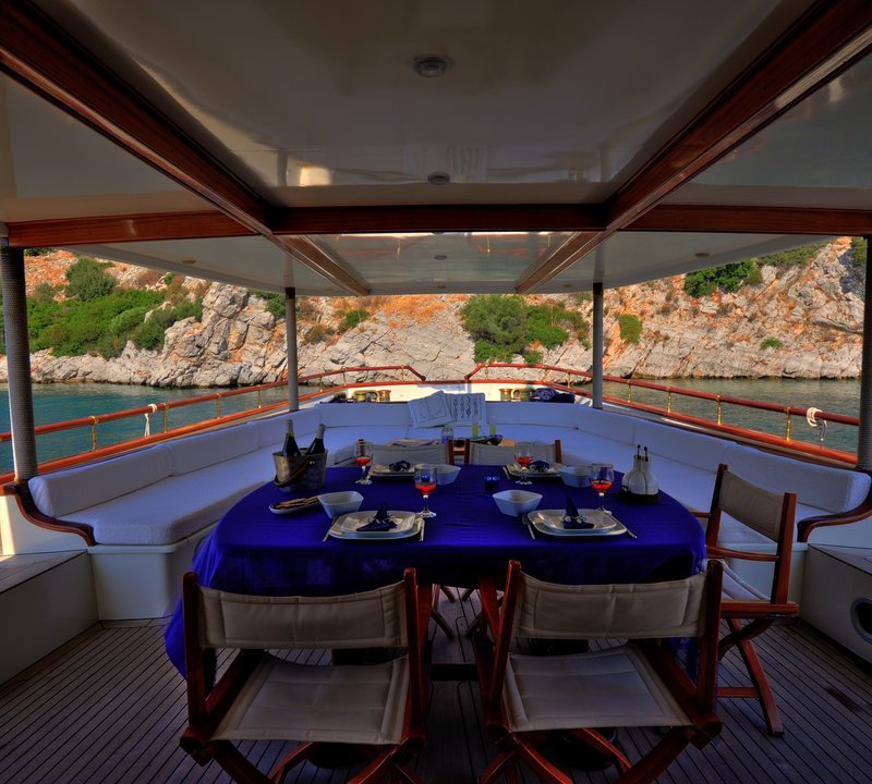 External Eating/dining On Yacht EL BANDIDO