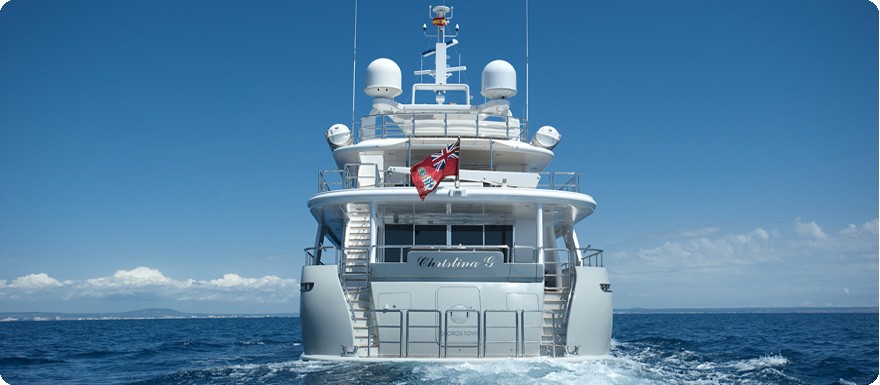 The 33m Yacht CHRISTINA G