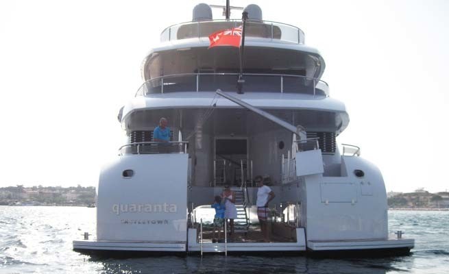 The 34m Yacht QUARANTA