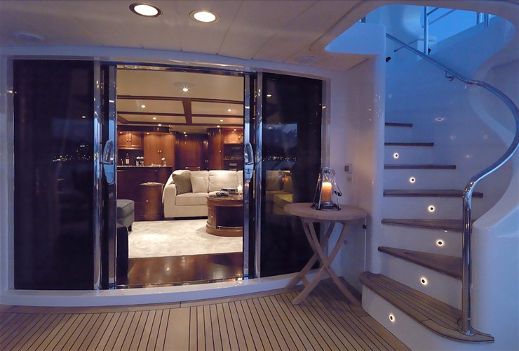 The 35m Yacht ENCHANTRESS