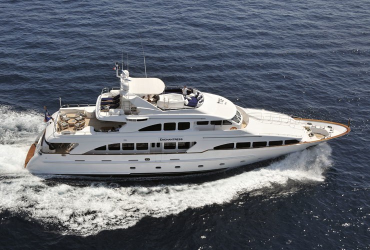 The 35m Yacht ENCHANTRESS