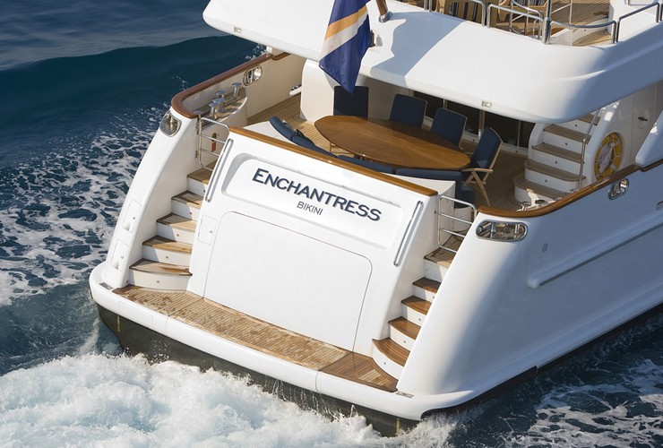 The 35m Yacht ENCHANTRESS