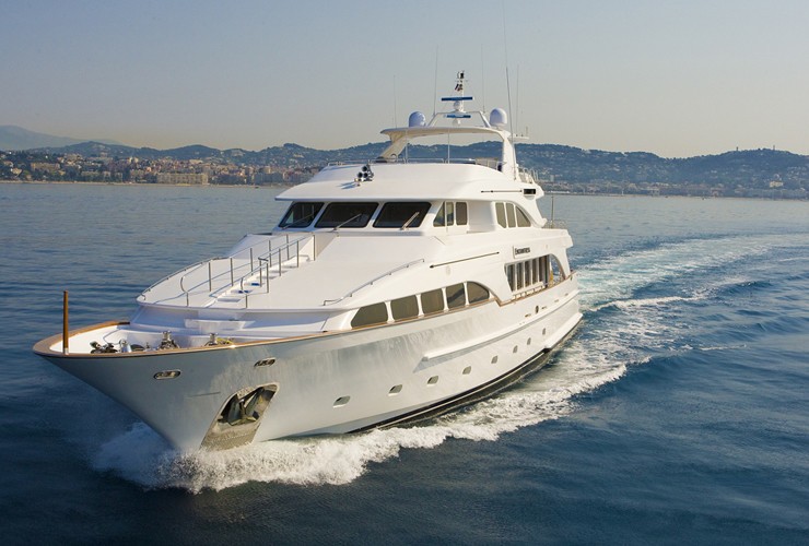 The 35m Yacht ENCHANTRESS