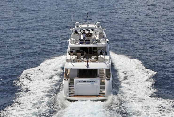 The 35m Yacht ENCHANTRESS